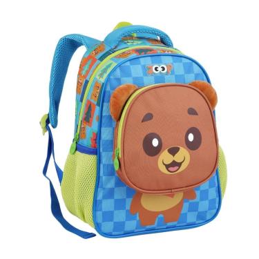 Imagem de Mochila De Costas Urso Meninos Infantil Passeio Creche