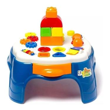 Imagem de Mesa de Atividades Play Time - Azul - Cotiplás 