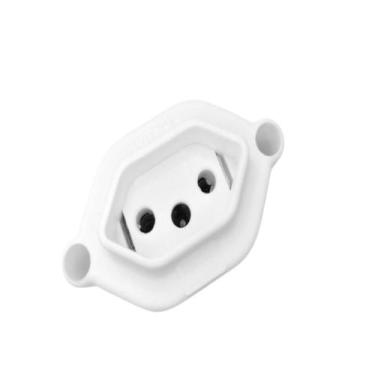 Imagem de Tomada Sobrepor 2p+t Branca 10a V35 - Voltim