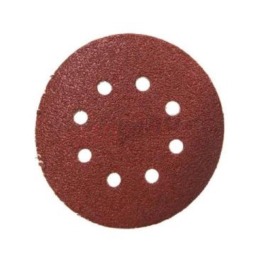 Imagem de Disco lixa 125mm (05 ) gr 180 8furos p/lix excentrica makita d-54732, 