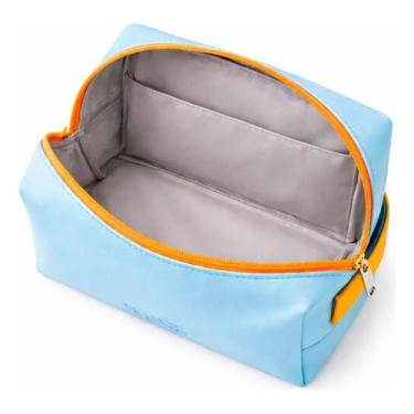 Imagem de Necessaire Organizadora Impermeável com Zíper Coração para Maquiagem -