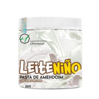 Imagem de Pasta de Amendoim Gourmet Leiteniño 550g +1 Superalimentos