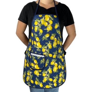 Imagem de Avental Plastificado Impermeável Cozinha Salão Artesanato Jardinagem E