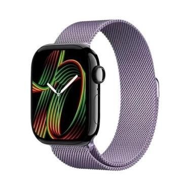 Imagem de Pulseira Milanesa Para Apple Watch Compatível Com Ultra Series 1 2 3 4