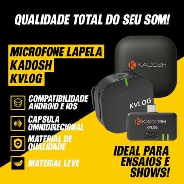 Imagem de Microfone Lapela Kadosh Kvlog 2