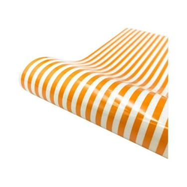 Imagem de Vinil Termocolante TPU/PU Com Listras Neon E Estrelas Em Cores Sortida