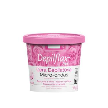 Imagem de Depilflax cera microondas 100g rosa