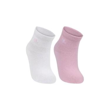 Imagem de Kit/2 Meia Cano Médio Lupo Baby 02724-088 Punho Soft Algodão T. 16/23,
