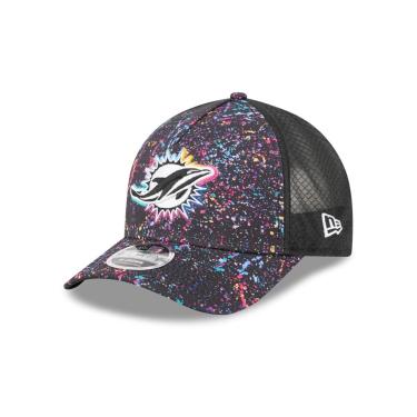 Imagem de BONE NEW ERA 9FORTY M-CROWN A-FRAME MIAMI DOLPHINS NFL PRETO-Masculino