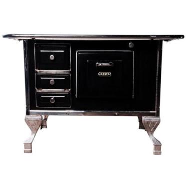 Imagem de Fogão a Lenha N2 Direito Maestro Preto