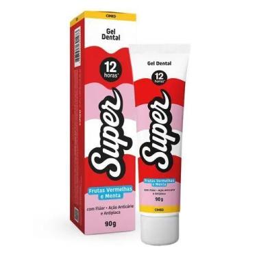 Imagem de Gel Dental Cimed Super 12h Frutas Vermelhas 90g - Nobel
