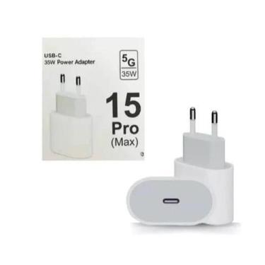 Imagem de Carregador UsbC 35W Turbo Compativel iPhone16,16 Plus,16 Pro,16 Promax
