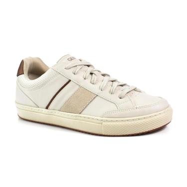 Imagem de Sapatênis GDV Off White Recortes Modernos Masculino Casual-Masculino