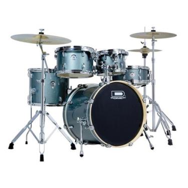 Imagem de Bateria D One Rocket DR20 SG Space Gray Cinza Espacial Bumbo 20 DR20SG