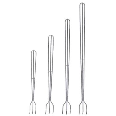 Imagem de Garfo De Metal 3 Pontas para churrasco 40 Cm