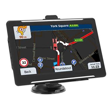 Imagem de FECAMOS Navegador de carro, chip GPS integrado WiFi Navigato 1024x600 Navegador WiFi de alta definição para carros