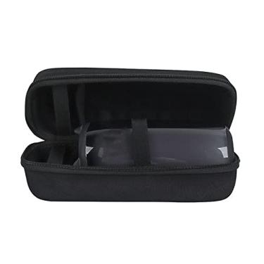 Imagem de Bolsa capa estojo case protetora rígida compartimento interno para carregador e cabo compatível com JBL Pulse 5