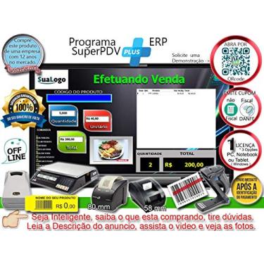 Imagem de ERP : Sistema SuperPDV Fiscal Software de Gestão e controle de Vendas