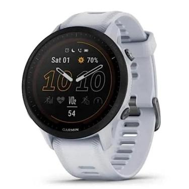 Imagem de Monitor Cardíaco de Pulso com GPS Garmin Forerunner 955 Branco SA