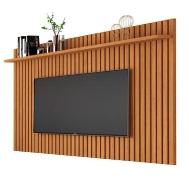 Imagem de Painel Suspenso Home TV 72 Polegadas Prateleira Ripado Classic 1.8