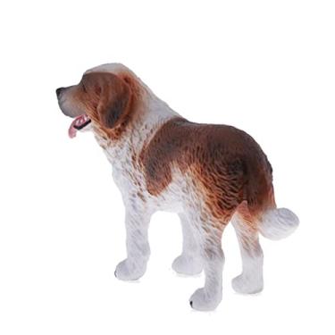 Imagem de Fancyes Brinquedo Animal Da Selva Grande, para Crianças Pequenas, Festa de Plástico para Lembrancinhas de Animais, Brinquedo Da Natureza Científica, São Bernardo, conforme descrito