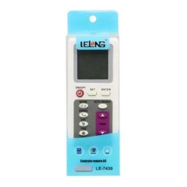Imagem de Controle Remoto Universal Le-7430 P/ Ar Condicionado - lelong