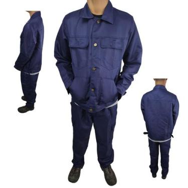 Imagem de Conjunto Uniforme EPI Segurança Profissional Trabalho Operario Eletric