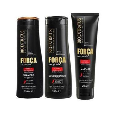 Imagem de Kit Bio Extratus Força Com Pimenta ( 3 Produtos )