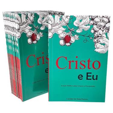 Imagem de Kit 10 Livros  Cristo e Eu  Estudo Bíblico Para Grupos e Discipulado