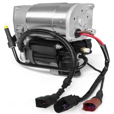 Imagem de MILLISEC Bomba compressor de suspensão a ar compatível com 2003-2012 Bentley Continental e VolksWagen Phaeton Car OEM substitui # 3D0616005P, 3D0616005K, 3D0616005L