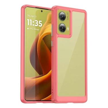 Imagem de Capas Compatível com Moto G85,Caixa de telefone,fino e leve,resistente a riscos,anti-impressão digital e proteção contra queda