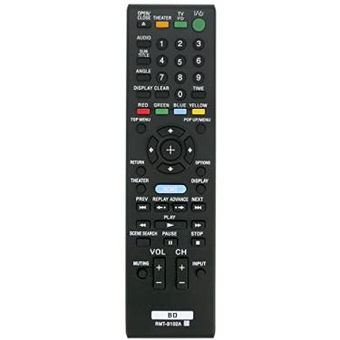 Imagem de Allimity Controle remoto de substituição RMT-B102A RMTB102A compatível com Sony Blu-ray Disc DVD Player BDP-S350 BDPS350