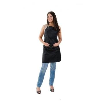 Imagem de Avental Microfibra Profissional C/Regulagem Preto