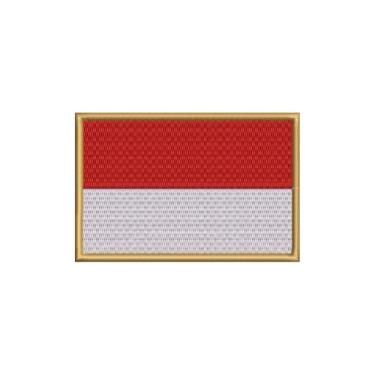 Imagem de BP0419-021 Indonésia Patch Bordado 10,2×6,8cm (D- Arquivo Matriz para bordar.)