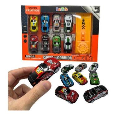 Imagem de Mega Combo 8 Carrinhos + Lançador Racing Estilo Hotwheels - Duarte Sho