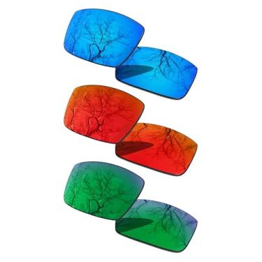 Imagem de ToughAsNails 3 pares de lentes polarizadas de substituição para Oakley Gascan OO9014 Pack-IFE4