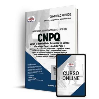 Imagem de Apostila CNPQ - Comum Analista em Ciência e Tecnologia Pleno I e Anali