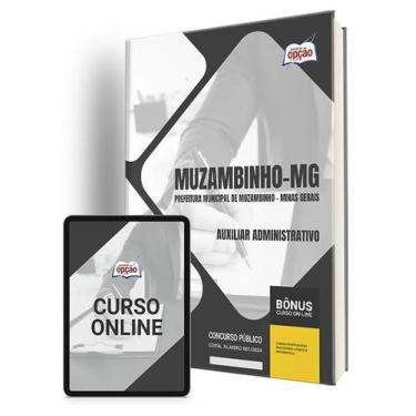 Imagem de Apostila Prefeitura de Muzambinho - MG 2024 - Auxiliar Administrativo 