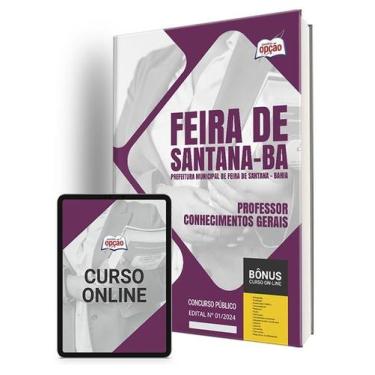 Imagem de Apostila Prefeitura de Feira de Santana - BA 2024 - Professor - Conhec