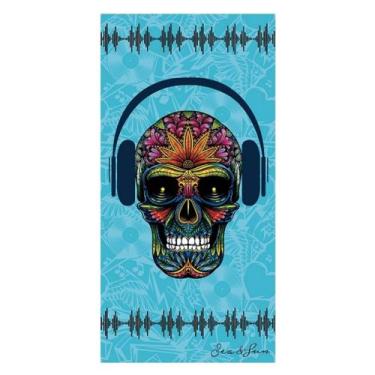 Imagem de Toalha De Praia Banho Piscina Aveludada 140x70cm Várias Estampas - Roz