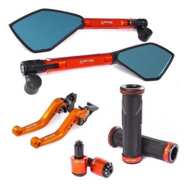 Imagem de Manete Manopla Peso Retrovisor Yes 125 Gsr 125 150i Intruder - Stark R