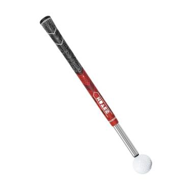 Imagem de oshhni Treinamento telescópico de golfe de golfe de golfe Ajuda do término do golfe Homens de golfe de golfe, Vermelho