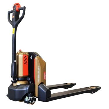 Imagem de Paleteira Macaco de palete elétrico completo, capacidade de 3300lbs, bateria de lítio, tipo mini, walkie, caminhão de paletes, para espaço estreito Palete Jack(54cm)