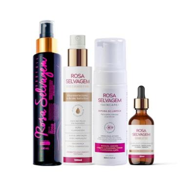 Imagem de Kit Skincare + Óleo Clareador Rosa Selvagem