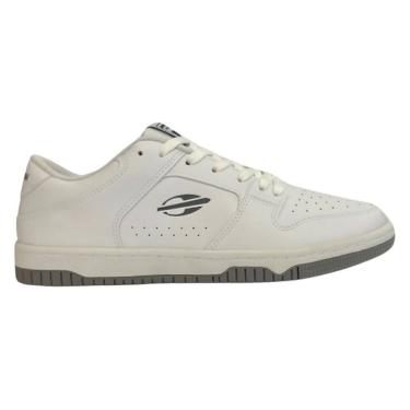 Imagem de Tênis Mormaii Action Masculino Branco/Cinza sola reta dia a dia