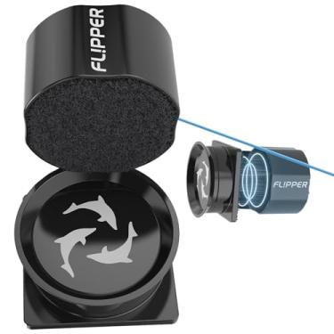 Imagem de FL!PPER Flipper Pico 2 in 1 Magnetic Scrubber Scraper Aquarium Fish Tank Cleaner - Black