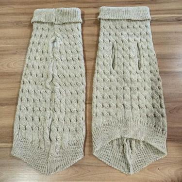 Imagem de Roupa de Cachorro Gato Frio Inverno Buraco para Coleira Pequenos Medio