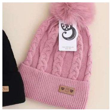 Imagem de Gorro/ Touca Infantil Com 1 Pompom Lisa Forrada Por Dentro Para o Inve