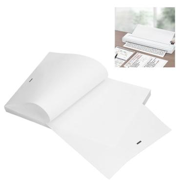 Imagem de Papel Termico A4 100 Folhas Impressora Termica Bluetooth Trabalho Advogado Processo Lista Arquivo