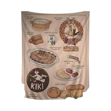 Imagem de Tapeçaria De Lona Boêmia Japonesa, Estúdio Ghibli Hippie, Mandala, Dec